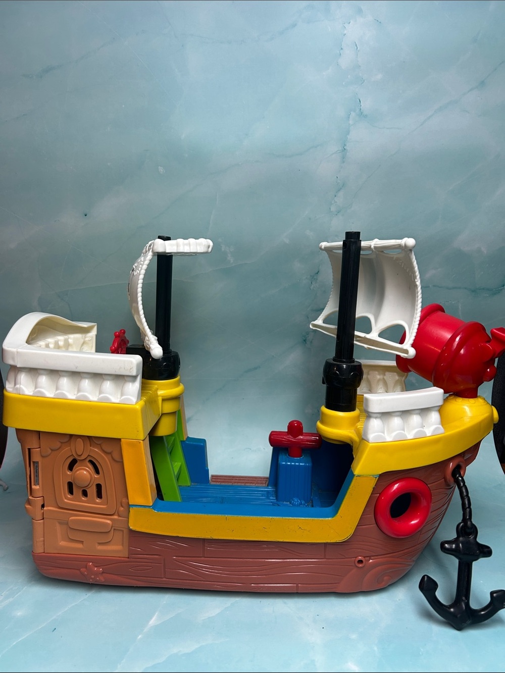 Fisher Price Little People LIL PIRATE SHIP Sound Not Works 2005 - Picture 4 of 6